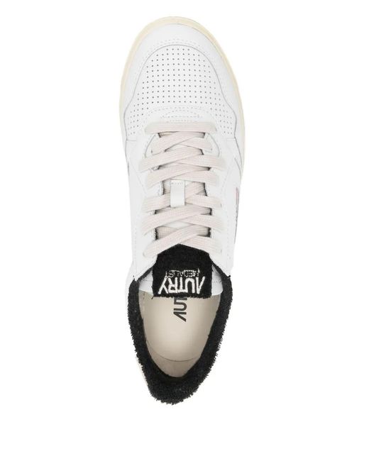 Autry White Sneakers for men