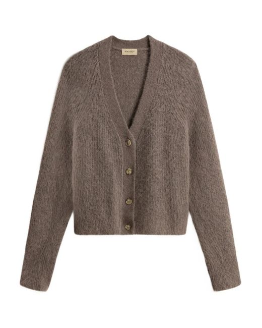 Woolrich Vest Met Geborsteld Effect in het Brown