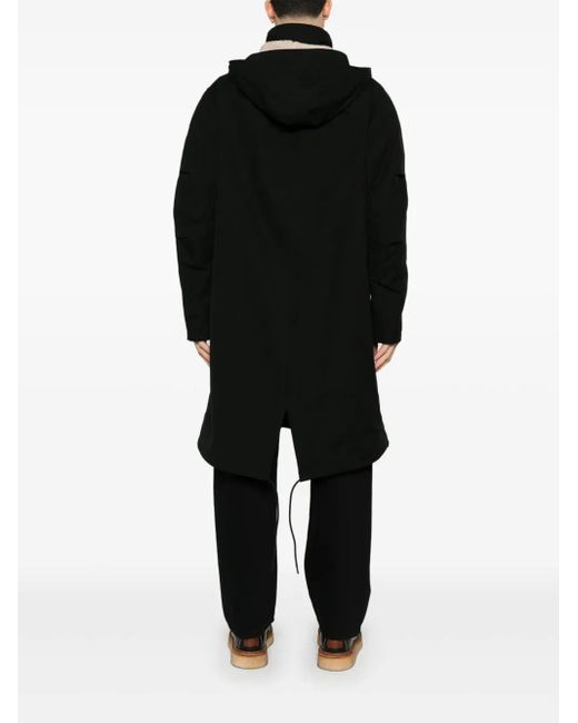 A.P.C. Black Antonin Coat for men