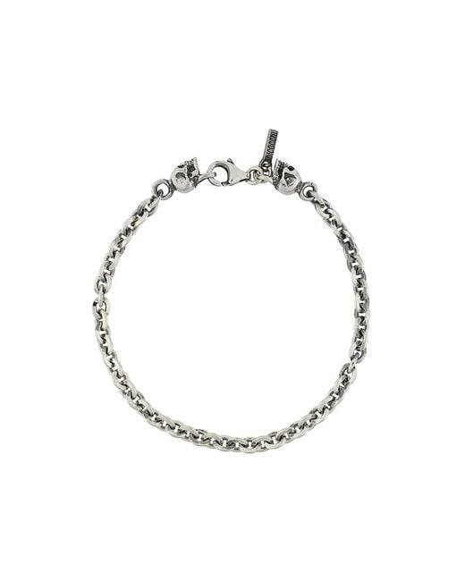 Emanuele Bicocchi Multicolor Tiny Skull Bracelet