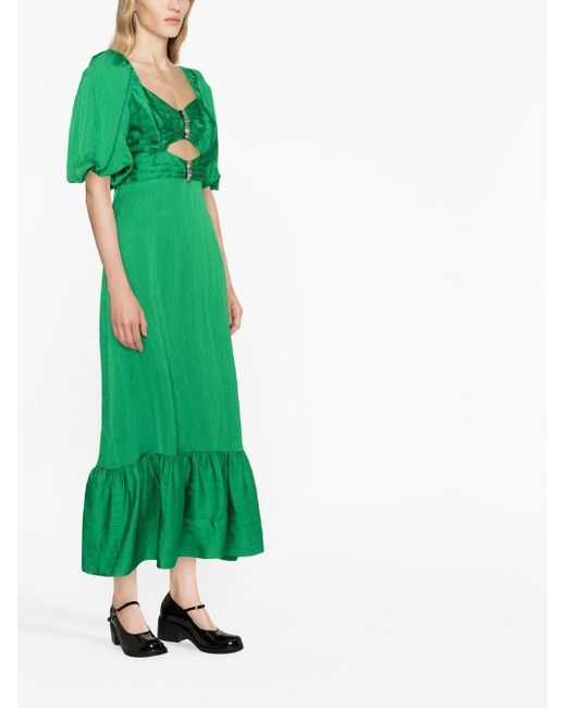 Sandro 2024 green dress