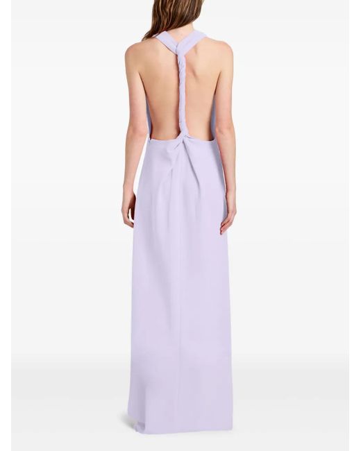 Proenza Schouler Purple Faye Maxikleid