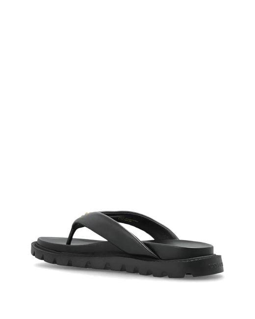 COACH Black Brynn Sandals