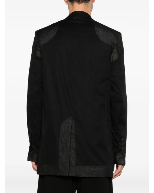 Rick Owens Black Concordian Blazer for men