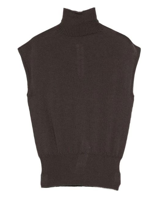 Rick Owens ニットトップ Brown