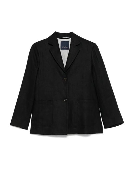 Max Mara Black Arrigo Blazer