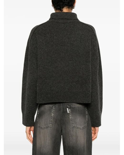 Vanessa Bruno Black Ballerine Rollkragenpullover