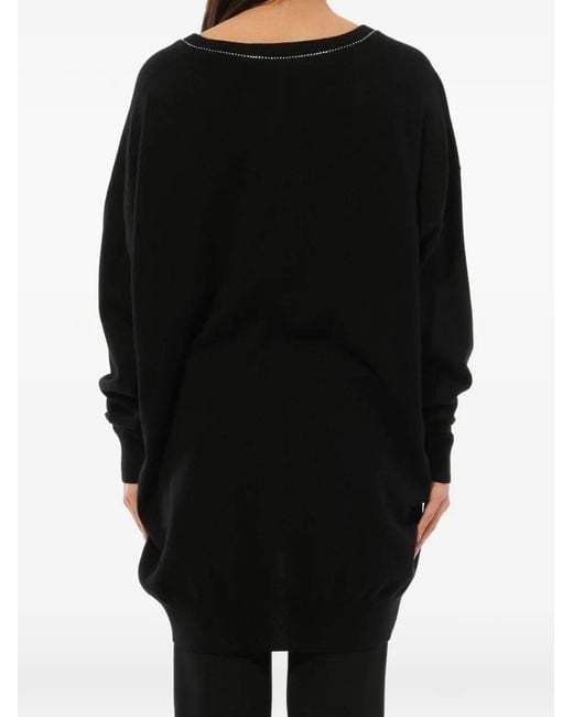 Jersey Con Bordado Givenchy de color Black
