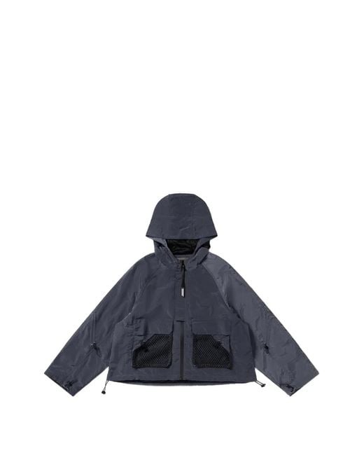 Arc Blue Block Hooded Jacket