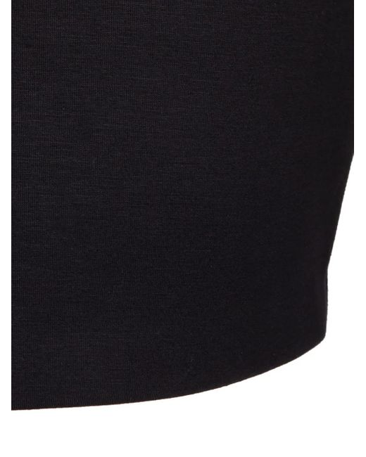 Max Mara Black Dazzy Tank Top