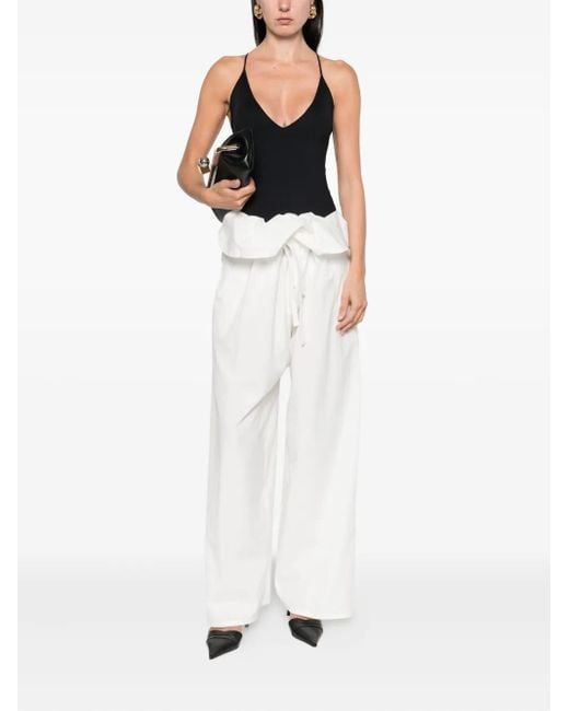 Wardrobe NYC Black V-Neck Bodysuit