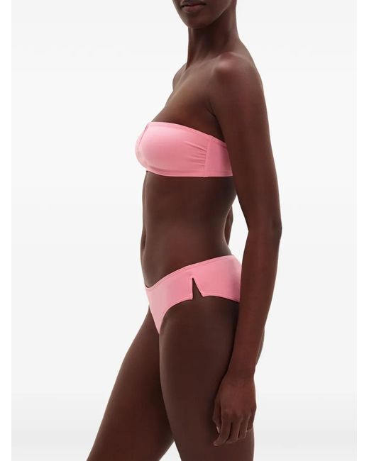 Eres Pink Soupless Bikini Bottoms