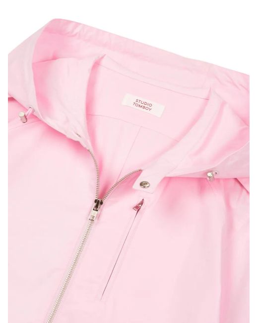 Studio Tomboy X Pink Kapuzenjacke Mit Reißverschluss