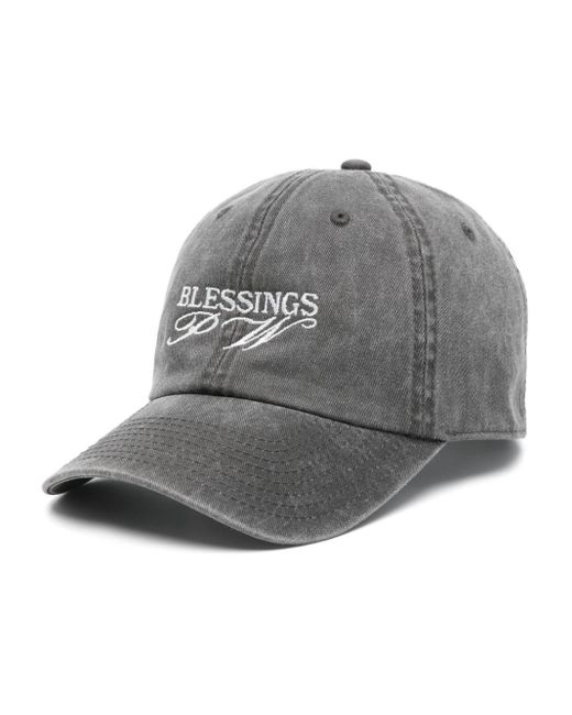 Paloma Wool Gray Logo-embroidered Cap