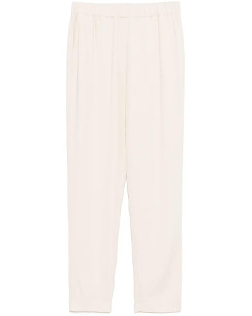Forte Forte White Cady Hose Aus Krepp