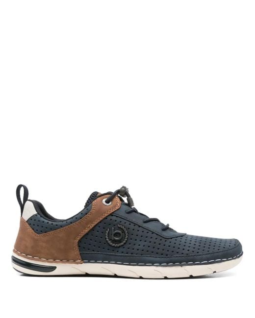 Bugatti Blue Low-Top Sneakers for men