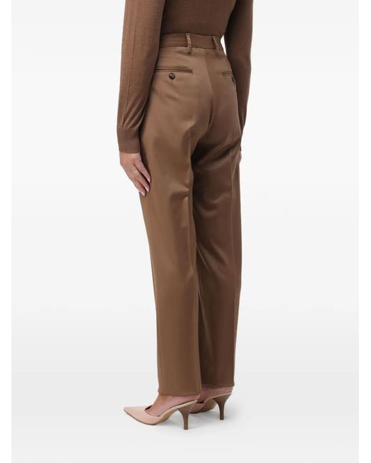 Kiton Broek Met Knopen in het Natural