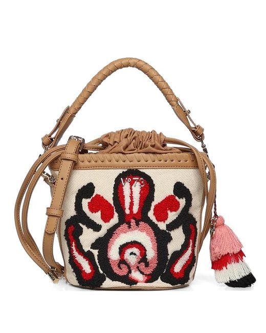 V73 Red Marilena Shoulder Bag