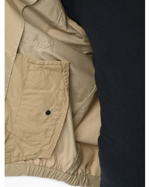 Woolrich Natural Four-Pocket Long-Sleeve Jacket for men