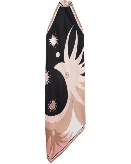 Emilio Pucci Stellaプリント ドレス Black