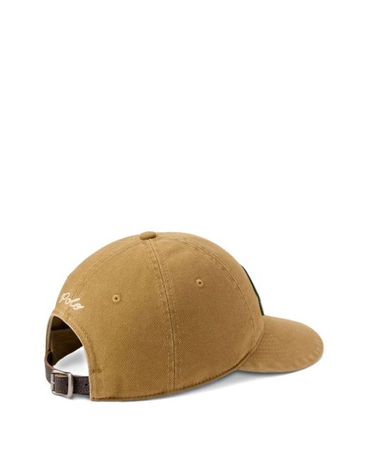 Polo Ralph Lauren Metallic Logo-Patch Baseball Cap for men