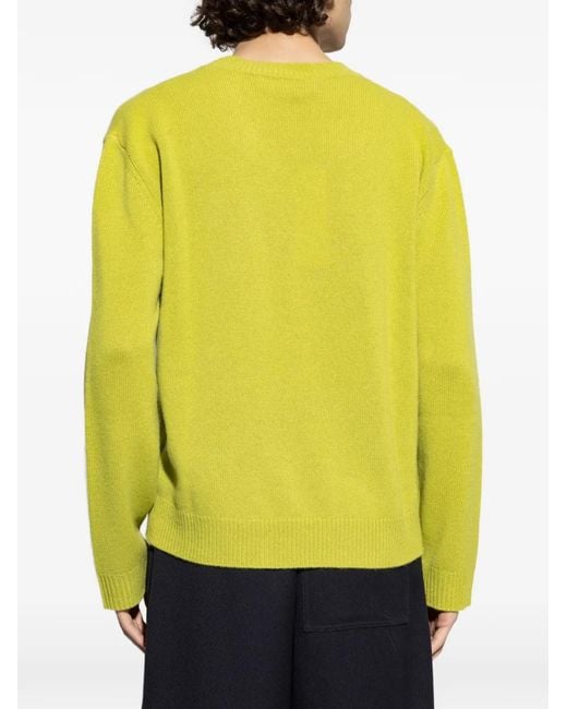 Pull À Patch Logo Marni pour homme en coloris Yellow