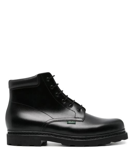 Paraboot×EDIFICE BERGERAC NOIR UK8 Paraboot Bergerac Boots in Black for Men | Lyst