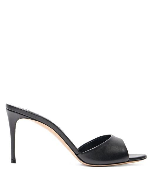 Casadei Black 80Mm Julia Mules
