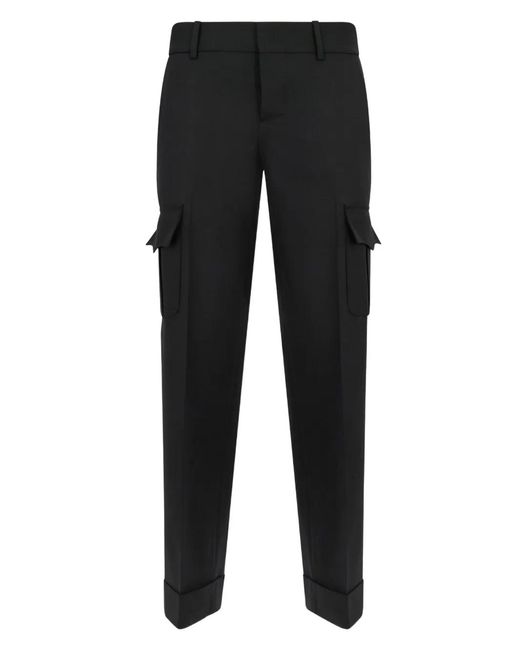 DSquared² Black Uniform Trousers