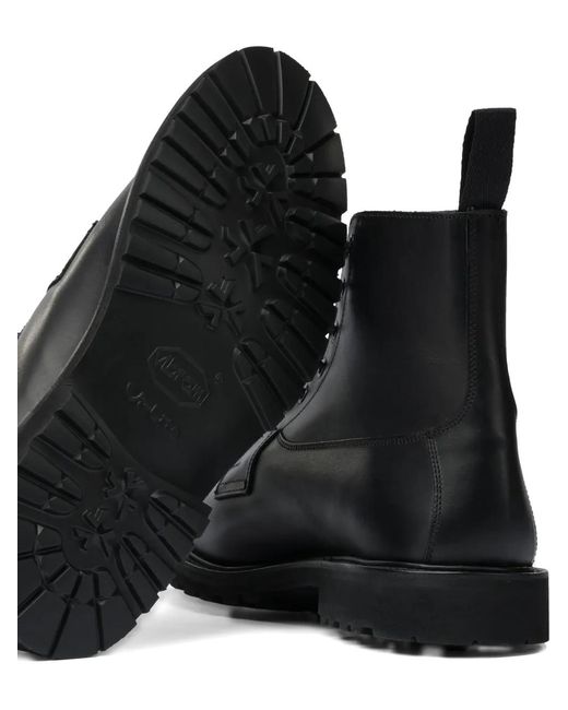 Tricker's Bikerstiefel Aus Leder in Black für Herren