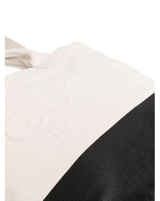 Gucci Canvas Shopper Met Logo-reliëf in het White voor heren