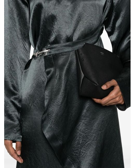 Nanushka Gelaagde Maxi-Jurk Met Rok in het Black