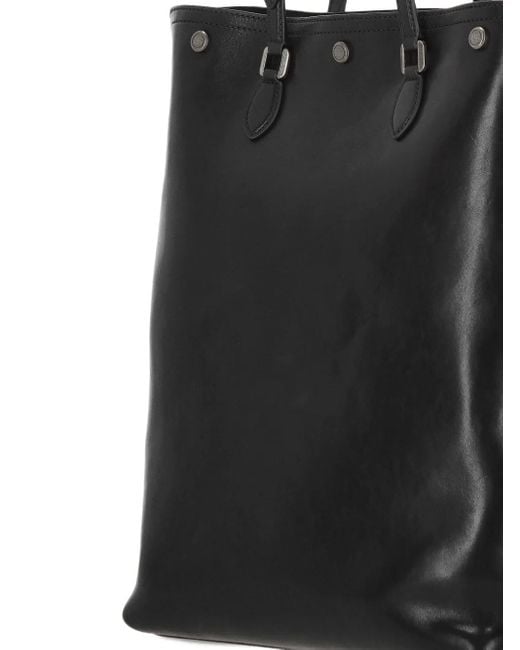 Bolso shopper de piel Dolce & Gabbana de hombre de color Black