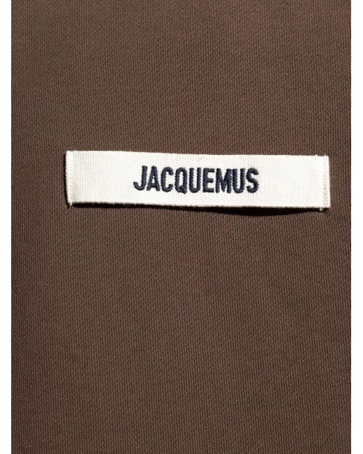 メンズ Jacquemus ロゴ パーカー Brown
