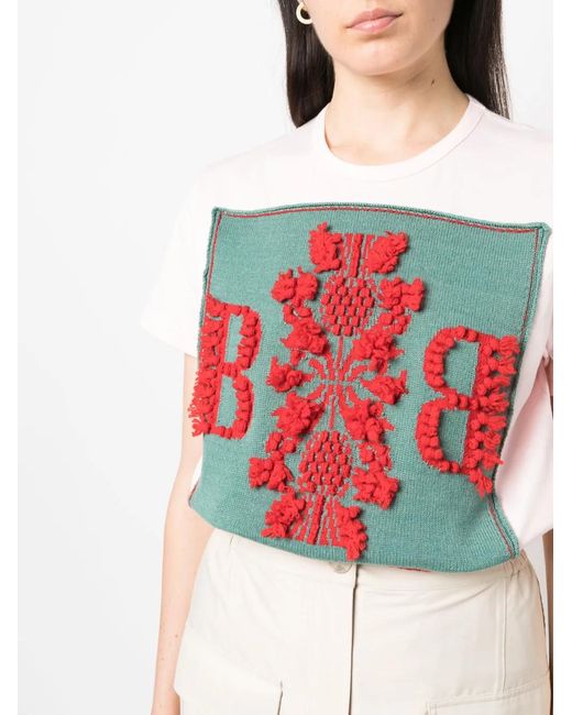 Barrie Red B-Logo T-Shirt