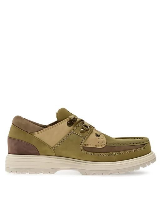 Clarks Green X Ronnie Fieg Sunderland Lace-Up Boat Shoes for men