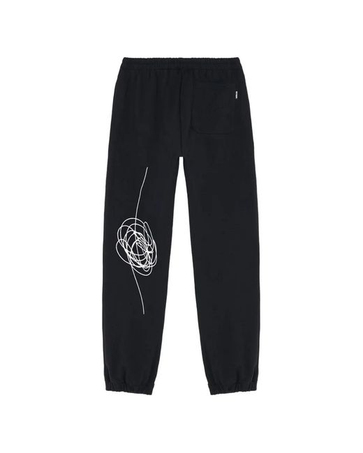 Iuter Black Swift Track Pants for men