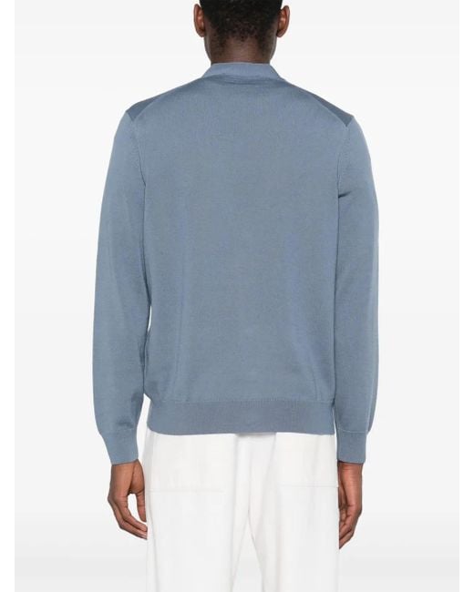 メンズ Maison Kitsuné Bold Fox Head カーディガン Blue