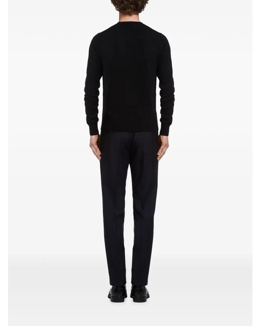 Prada Black Cashmere Sweater for men