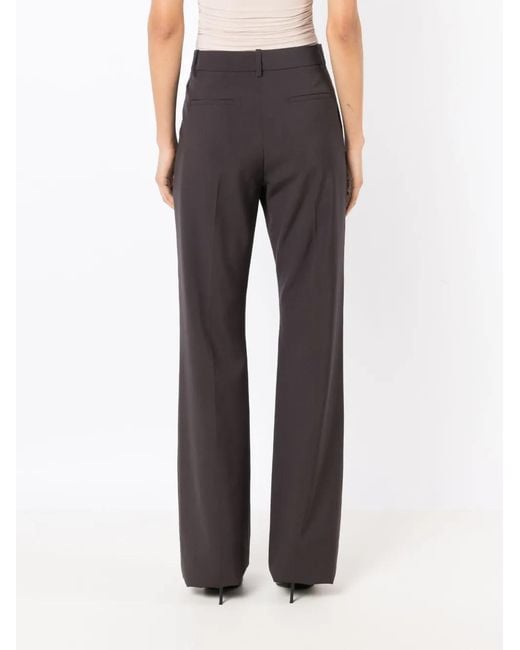 Valentino Garavani Black High-Waisted Flared Trousers