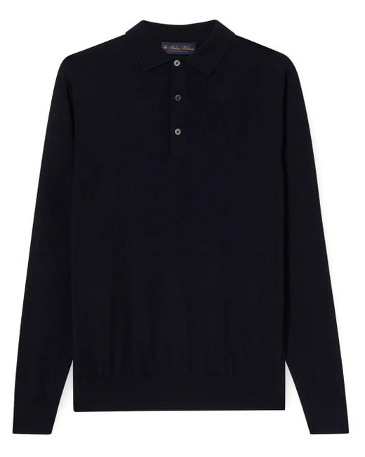 Maglione Con Bottoni di Brooks Brothers in Blue da Uomo