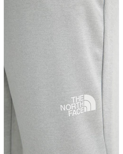The North Face Gray Logo-Print Track Pants for men