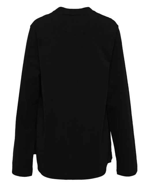 Stella McCartney Black Lace-Insert Sweater