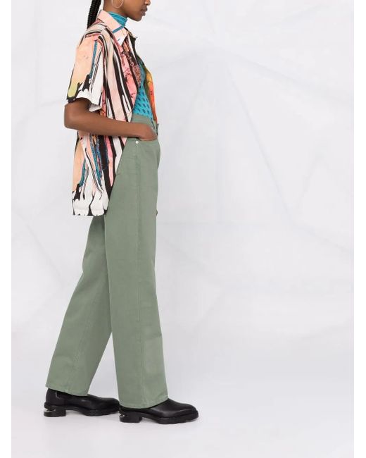 Boyish Straight Jeans in het Green