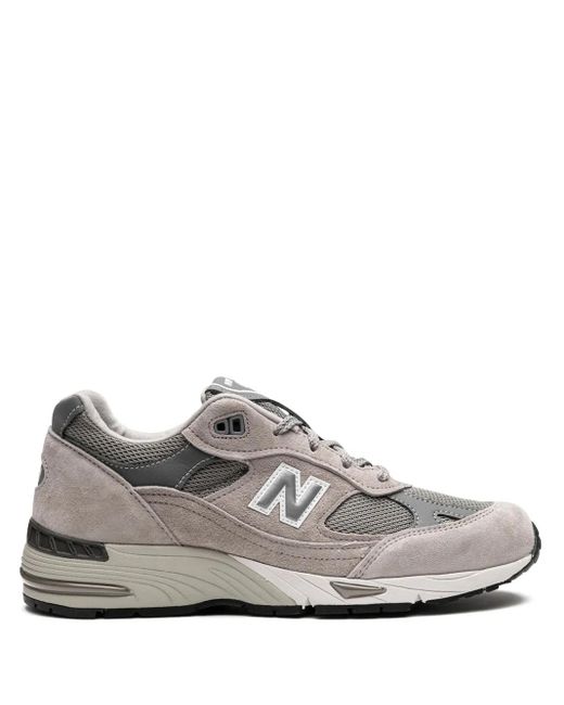 New Balance White 991Gl Sneakers