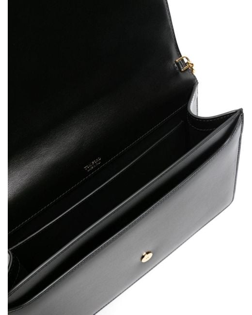 Tom Ford Black Whitney Medium Leather Shoulder Bag