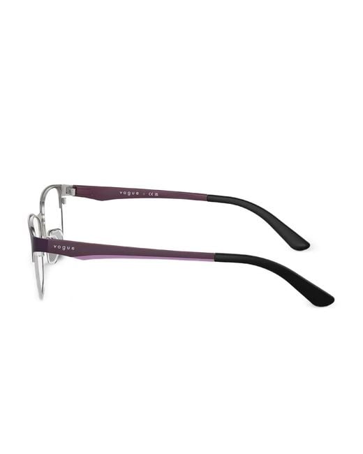Vogue Eyewear Purple Rectangle-Frame Glasses