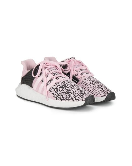Adidas Pink Eqt Support 93/17 Sneakers