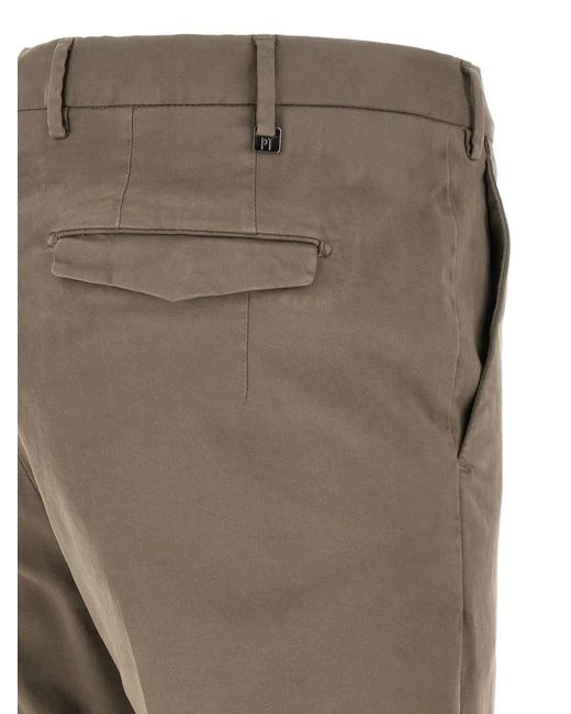 PT Torino Gray Master Tapered Trousers for men