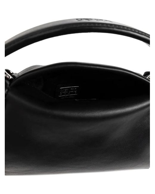 KENZO Black Knotted Handle Tote Bag